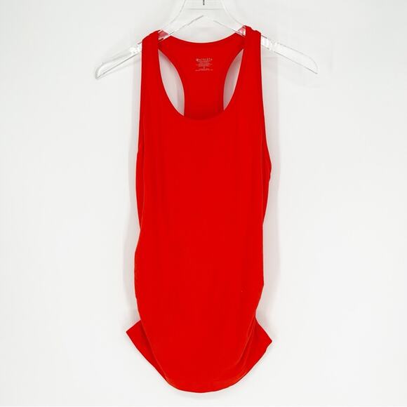 Athleta Speedlight Racerback Tank Top S Orange - Picture 2 of 7